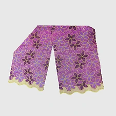 embroidery silk fabrics